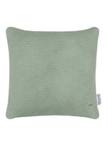 Load image into Gallery viewer, Pomme Cotton Knitted Decorative Cushion Cover Light Mint Garter Texture Knit
