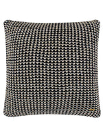 Load image into Gallery viewer, Pomme Cotton Knitted Decorative Cushion Cover Dk Grey Gold Lurex Dk Knit
