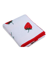 Load image into Gallery viewer, Strawberry Pattern Knitted Baby Blanket
