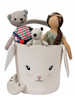 Load image into Gallery viewer, Knitted Storage Bunny Basket
