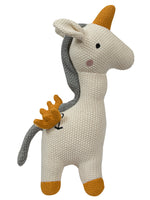 Load image into Gallery viewer, Knitted Soft Toy wing unicorn
