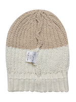 Load image into Gallery viewer, Knitted Cap -- Bleached Sand + Ivory
