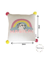 Load image into Gallery viewer, Stay Magical Knitted Baby Cushion Cover
