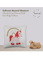 Load image into Gallery viewer, Unicorn Pattern Knitted Baby Cushion Cover
