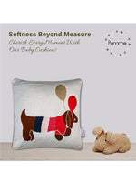 Load image into Gallery viewer, Balloon Dog Pattern Knitted Baby Cushion Cover
