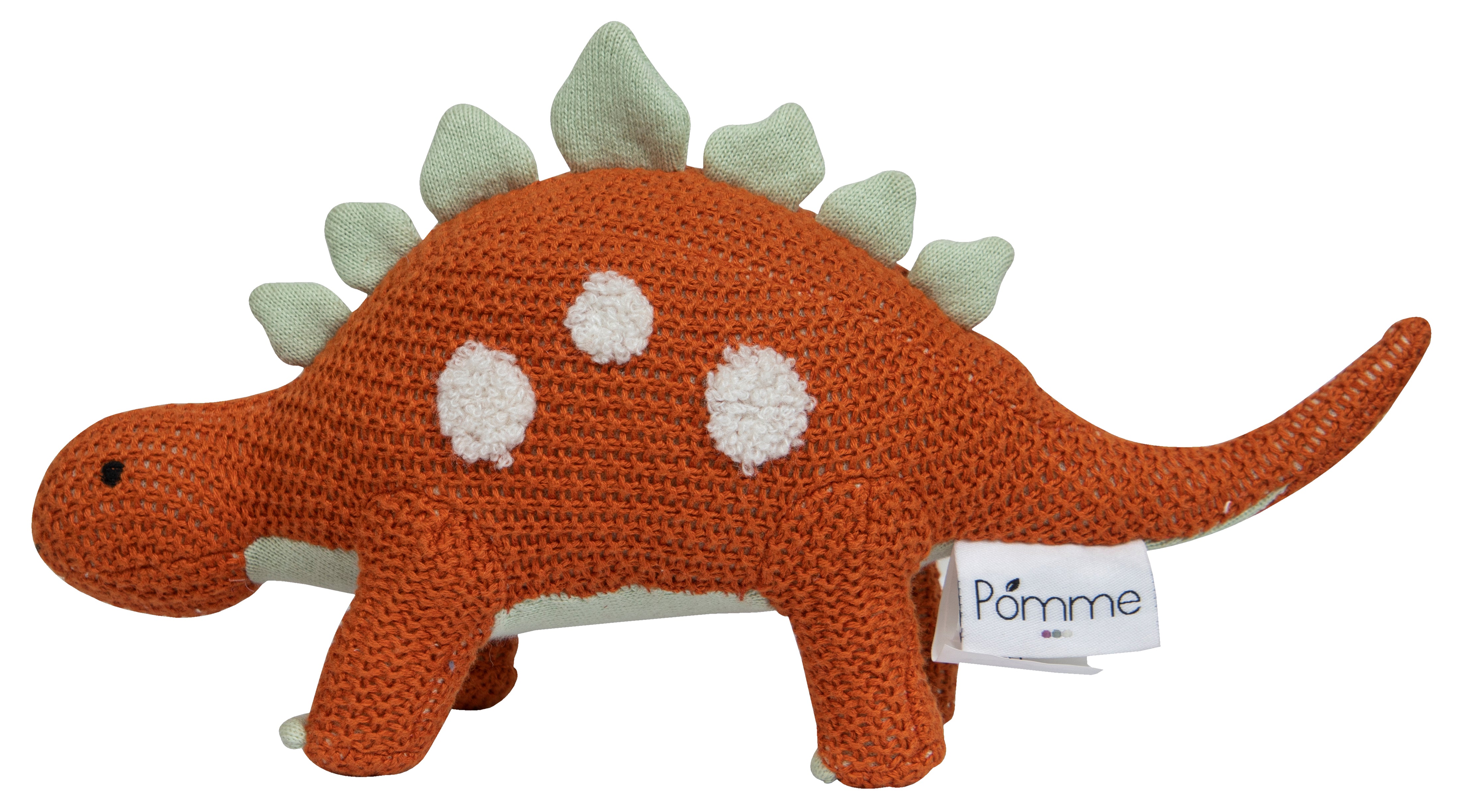 Knitted Dino Soft Toy