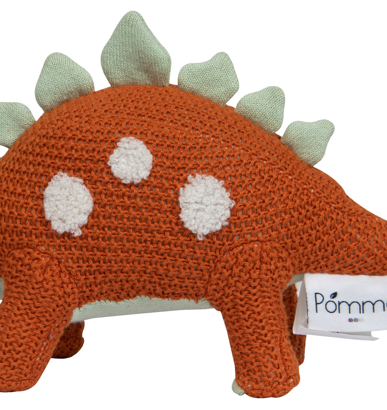 Knitted Dino Soft Toy