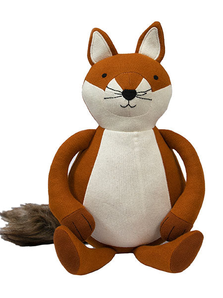 Knitted Soft Toy Fox