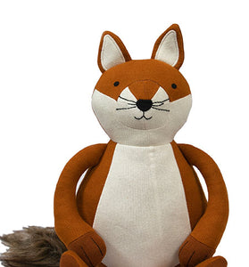 Knitted Soft Toy Fox