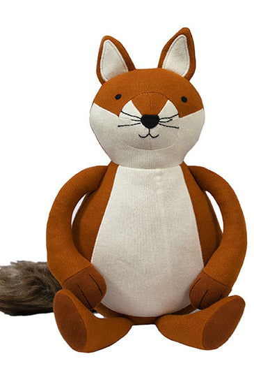 Knitted Soft Toy Fox