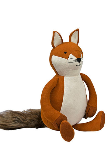 Knitted Soft Toy Fox