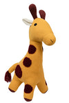 Knitted Soft Toy Yellow Giraffe