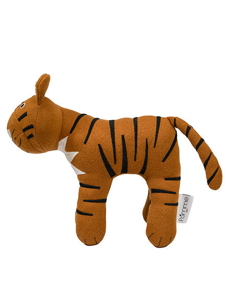 Pomme Soft Knitted Crawling Tiger (Mustard)