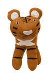 Knitted Soft Toy mustard Tiger