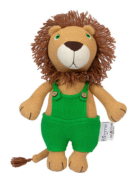 Pomme Cotton Knitted Lion