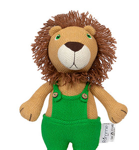 Knitted Soft Toy Cute Lion