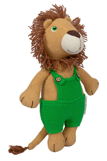 Knitted Soft Toy Cute Lion