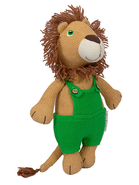 Knitted Soft Toy Cute Lion