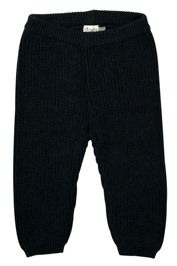 Knitted Dark Peacock Baby Sweater Set