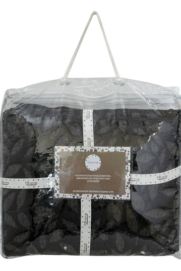 Knitted Decorative Quilted Blanket