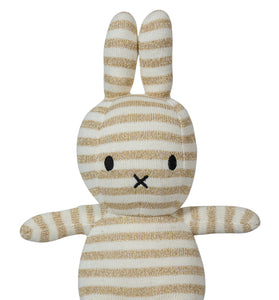 Knitted Soft Toy Ivory Gold Lurex Miffy