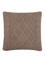 Load image into Gallery viewer, Pomme Cotton Knitted Decorative Cushion Cover Stone Cable texture Knit