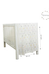 Ivory Knitted Baby Blanket