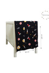 Cute Space rocket Pattern knitted Baby Blanket