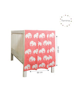 Load image into Gallery viewer, Elephant Pattern Knitted Baby Blanket