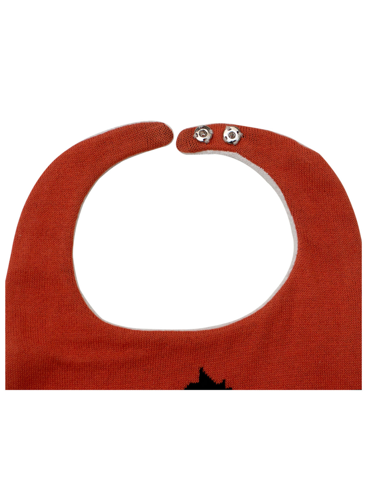 Pomme Cotton Knitted Gorilla Bib Apron (Red)