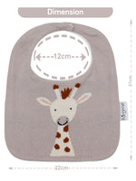 Load image into Gallery viewer, Cotton Knitted Giraffe Bib Apron
