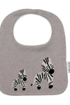 Cotton Knitted Zebra Bib Apron