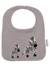 Cotton Knitted Zebra Bib Apron