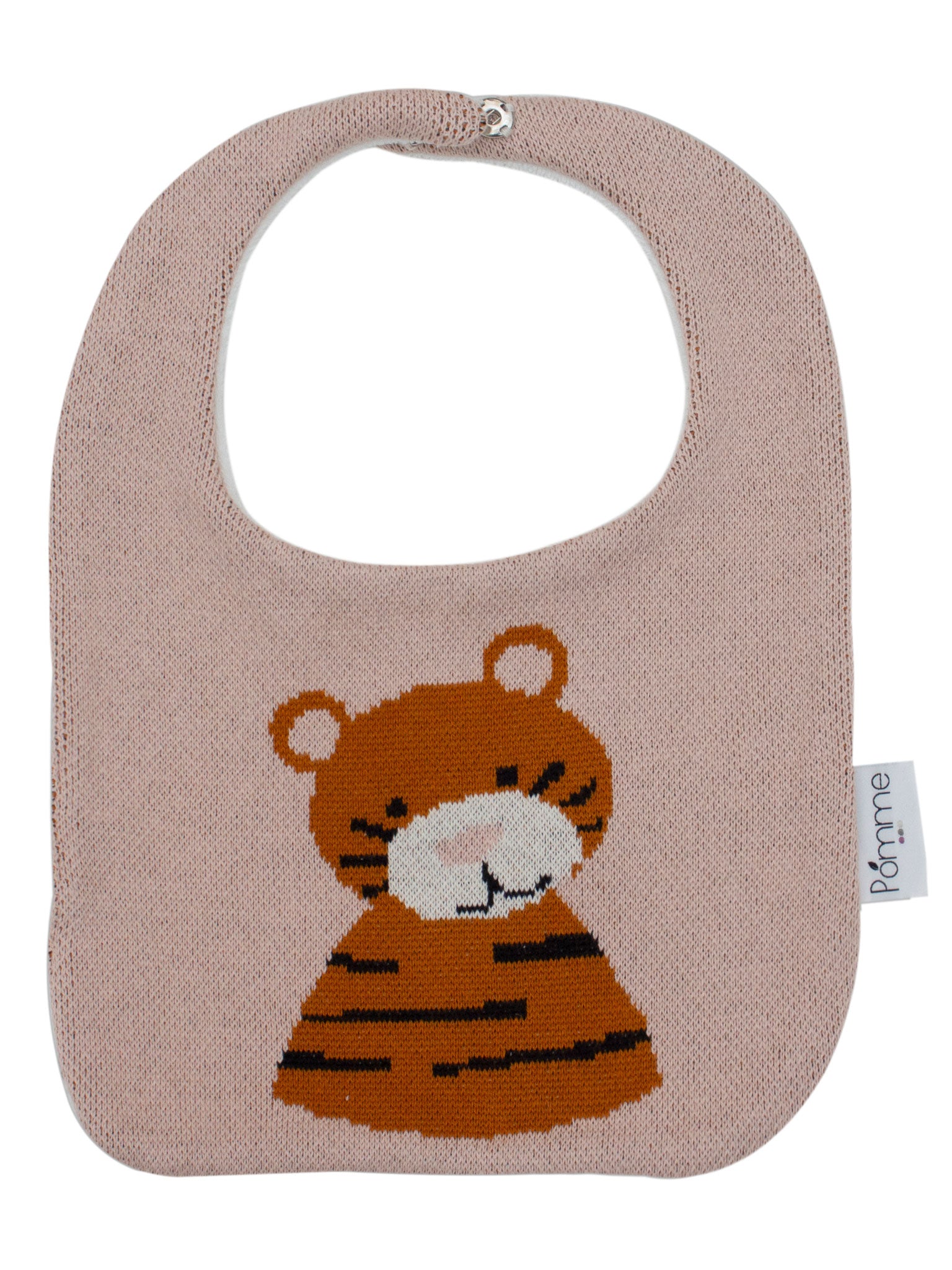 Cotton Knitted Tiger Bib Apron