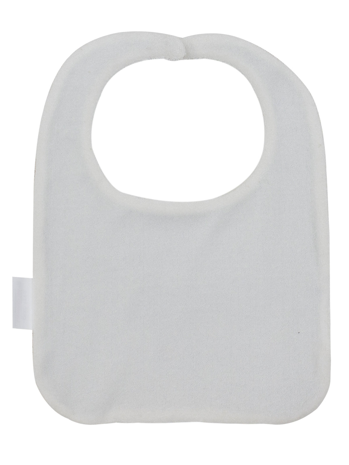 Pomme Cotton Knitted Zebra Bib Apron (Grey)