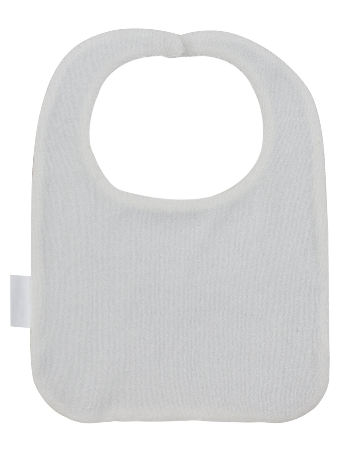 Pomme Cotton Knitted Crocodile Bib Apron (Light Grey)