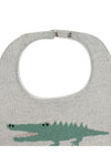 Cotton Knitted Alligator Bib Apron