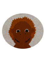 Load image into Gallery viewer, Cotton Knitted Brown Monkey Bib Apron