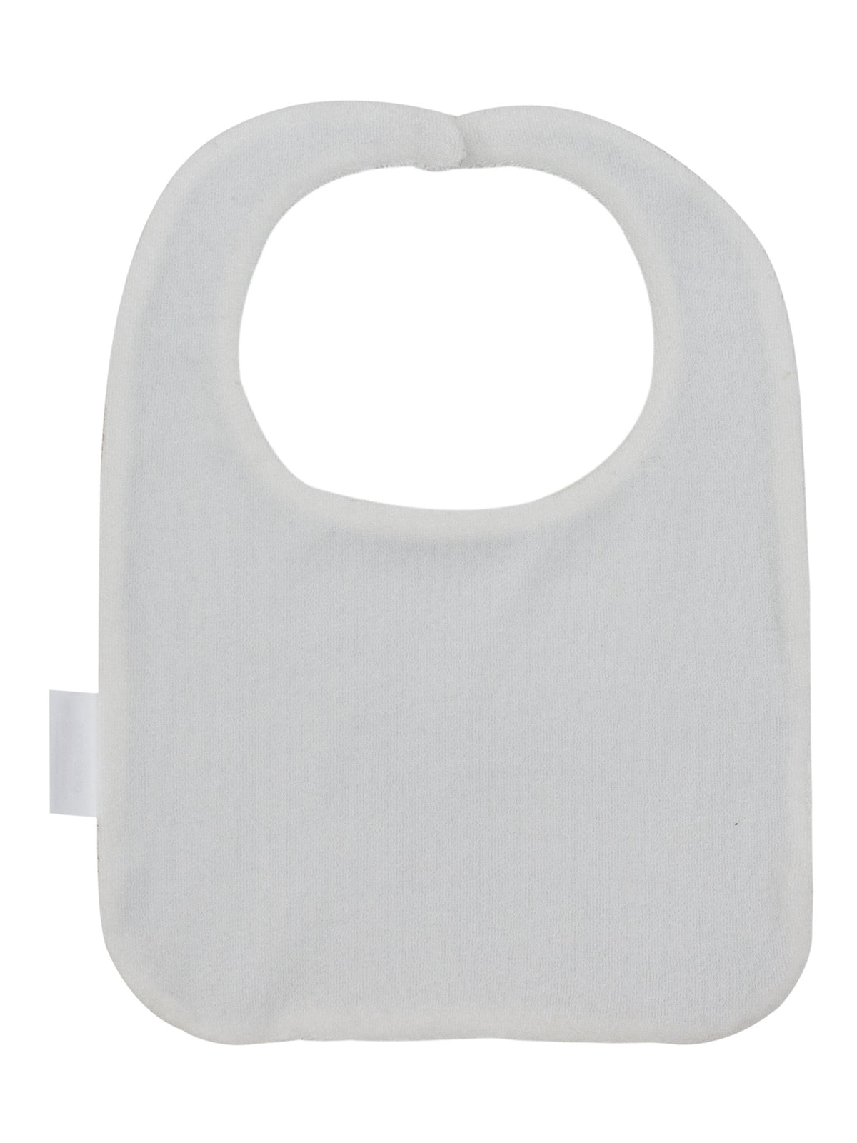 Pomme Cotton Knitted Happy Rainbow Bib Apron (Ivory)