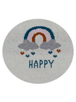 Load image into Gallery viewer, Cotton Knitted Happy Rainbow Bib Apron
