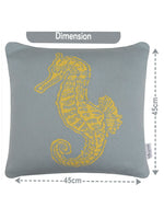 Load image into Gallery viewer, Pomme Cotton Knitted Decorative Cushion Cover Sea Horse
