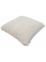 Load image into Gallery viewer, Pomme Cotton Knitted Decorative Cushion Cover Ivory Cable Texture Knit