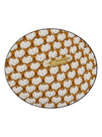 Load image into Gallery viewer, Pomme Cotton Knitted Decorative Cushion Cover Mustard Ivory 3D Bubble Texture Knit
