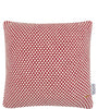 Pomme Cotton Knitted Decorative Cushion Cover Red Ivory 3D Bubble  texture Knit