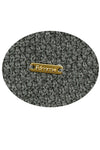POMME Acrylic Knitted  Med Grey Melange Poncho for Women