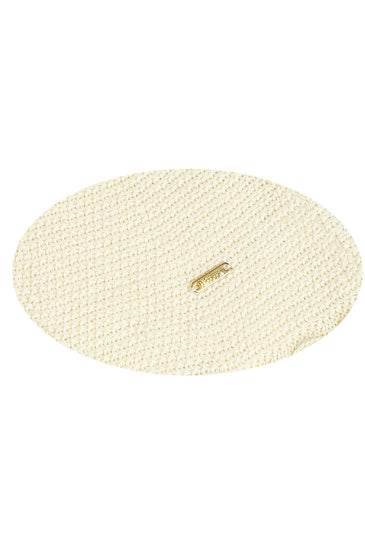 POMME Acrylic Knitted Off White (Cable knit) Poncho for Women