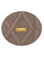 Load image into Gallery viewer, Pomme Cotton Knitted Decorative Cushion Cover Tanin Cable Texture Knit