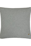 Pomme Cotton Knitted Decorative Cushion Cover Grey Mini Moss Knit