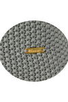 Pomme Cotton Knitted Decorative Cushion Cover Grey Mini Moss Knit