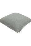 Pomme Cotton Knitted Decorative Cushion Cover Grey Mini Moss Knit